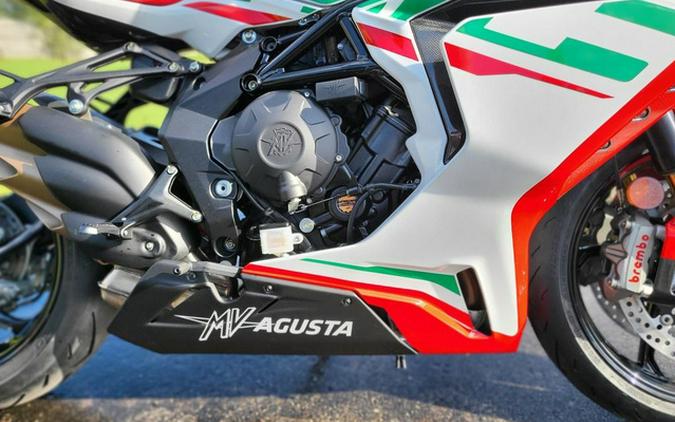 2022 MV Agusta F3 800 RC Pearl White/Ago Red/Emerald Green