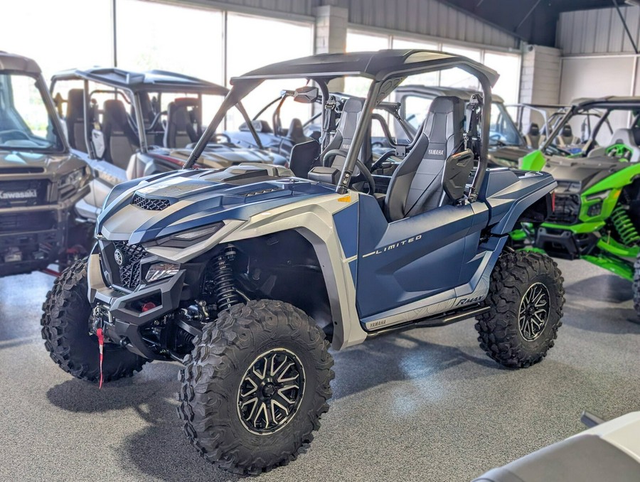 2026 Yamaha Wolverine RMAX2 1000 Limited Backcountry Blue / Silver Metallic