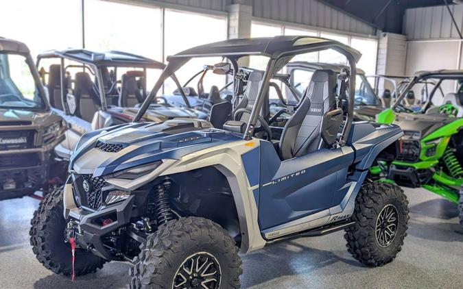 2026 Yamaha Wolverine RMAX2 1000 Limited Backcountry Blue / Silver Metallic