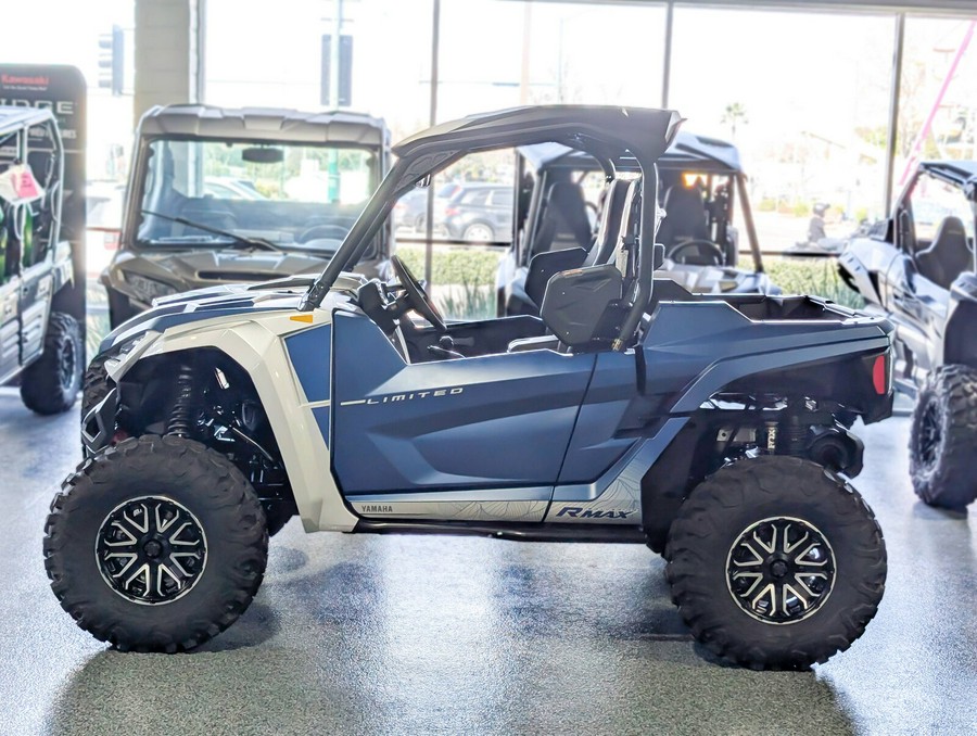 2026 Yamaha Wolverine RMAX2 1000 Limited Backcountry Blue / Silver Metallic