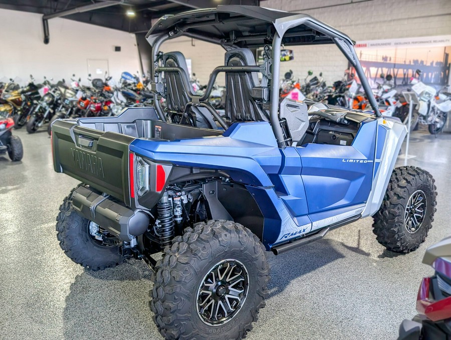 2026 Yamaha Wolverine RMAX2 1000 Limited Backcountry Blue / Silver Metallic