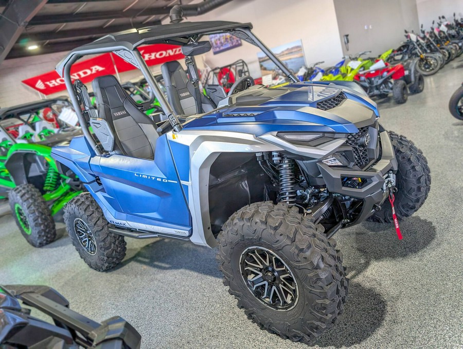 2026 Yamaha Wolverine RMAX2 1000 Limited Backcountry Blue / Silver Metallic