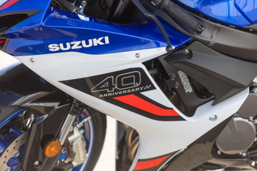 2027 Suzuki GSX-R600Z 40th Anniversary Edition