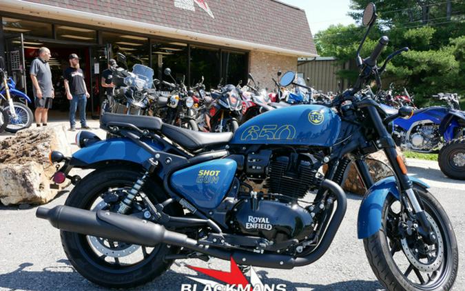 2024 Royal Enfield Shotgun 650 Plasma Blue