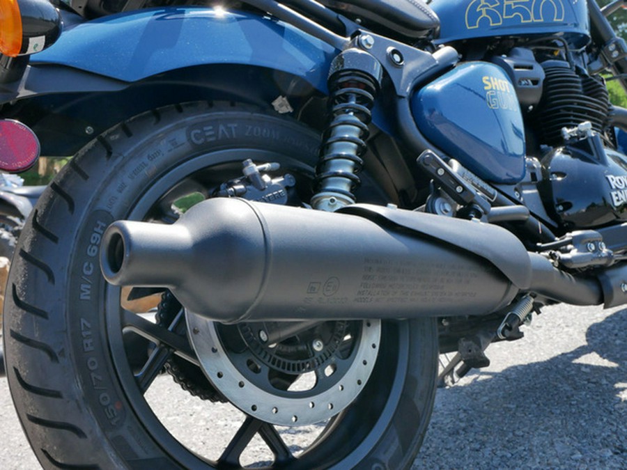 2024 Royal Enfield Shotgun 650 Plasma Blue