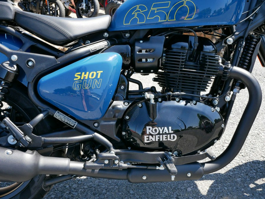 2024 Royal Enfield Shotgun 650 Plasma Blue