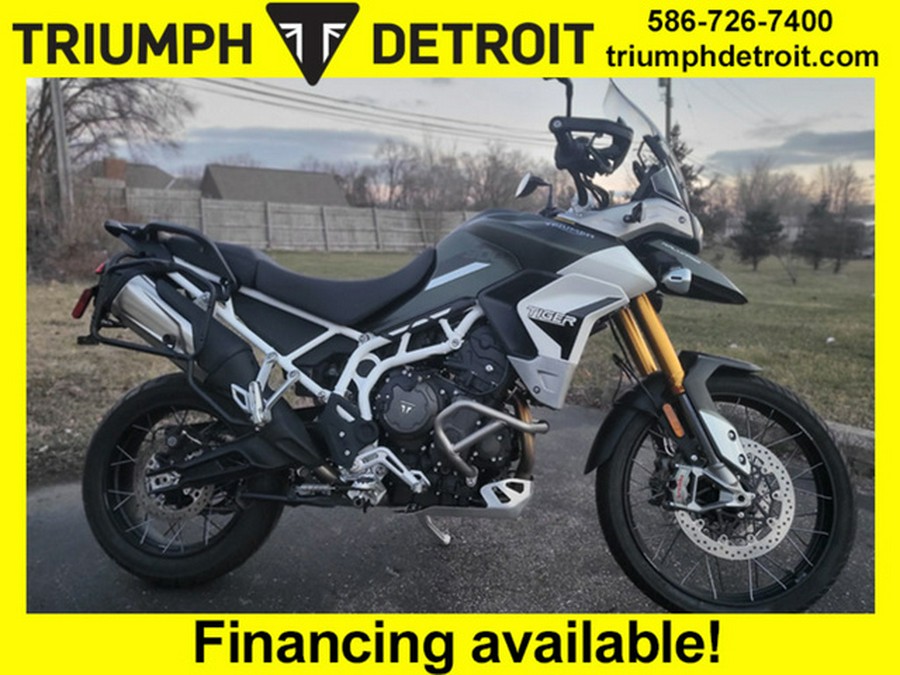 2023 Triumph Tiger 900 Rally Pro Matte Khaki Green Rally Pro