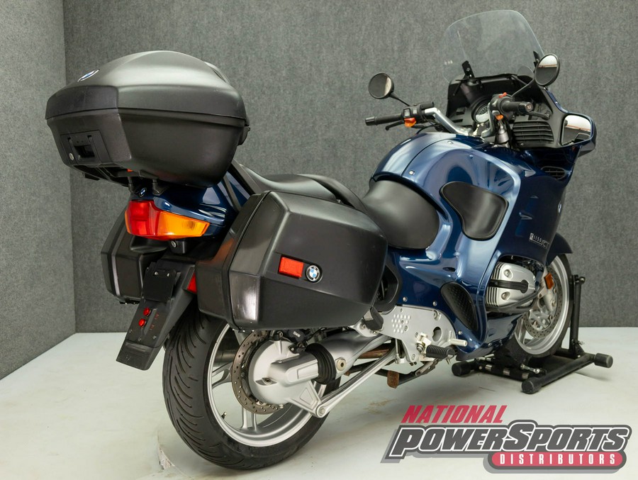 2004 BMW R1150RT W/ABS