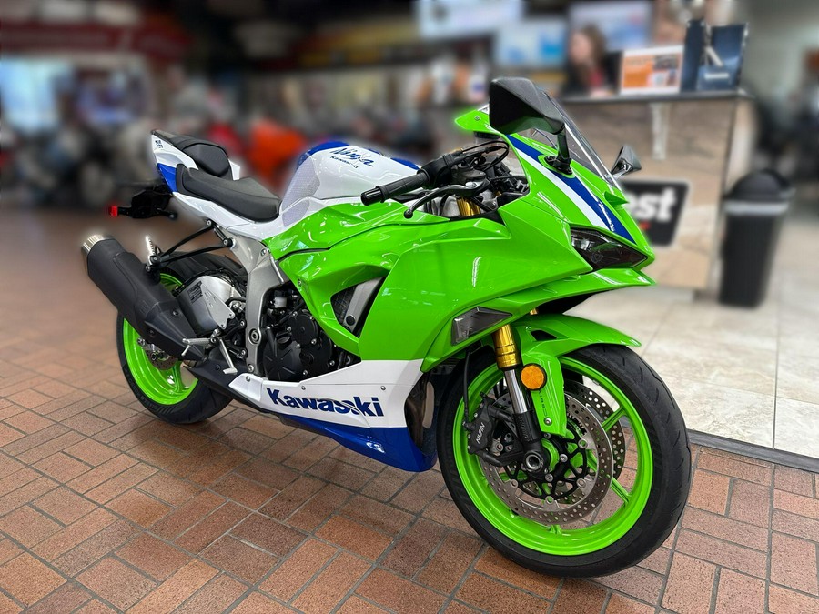 2024 Kawasaki Ninja ZX-6R ABS ANNIVERSARY