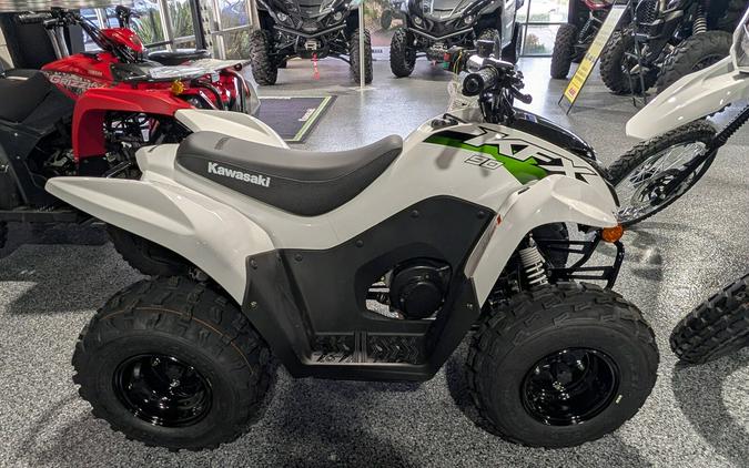 2026 Kawasaki KFX 90 Bright White - N30193