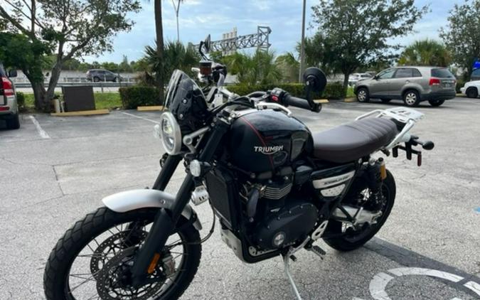 2019 Triumph Scrambler 1200 XC Jet Black