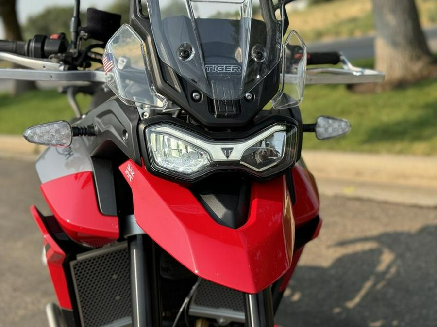 2023 Triumph Tiger 850 Sport Graphite Diablo Red