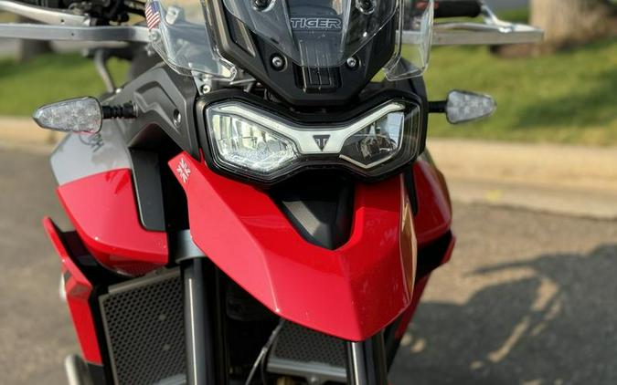 2023 Triumph Tiger 850 Sport Graphite Diablo Red