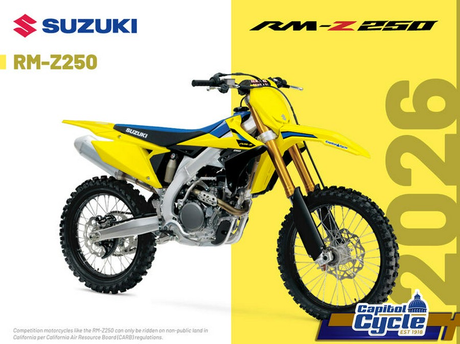2026 Suzuki RM-Z250