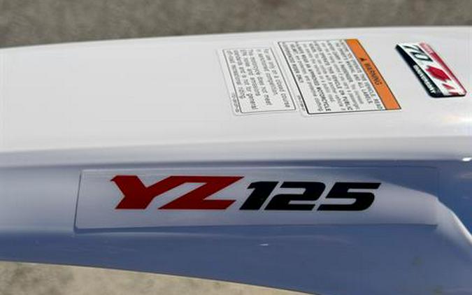 2026 Yamaha YZ125 70th Anniversary Edition