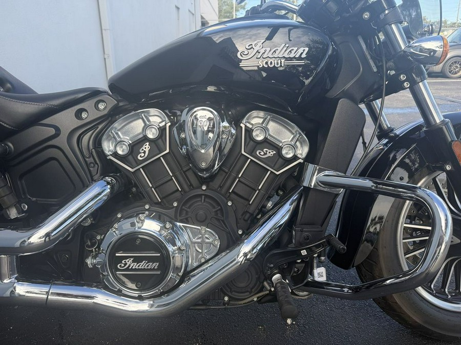 2021 Indian Motorcycle® Scout® ABS Thunder Black