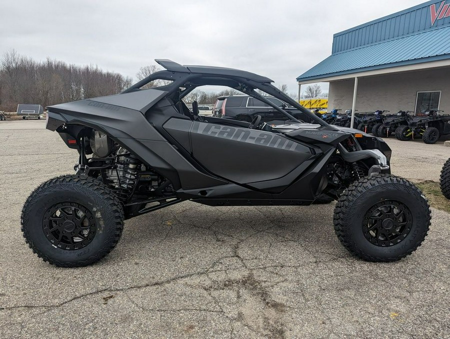 2024 Can-Am® Maverick R X RS with Smart-Shox Triple Black