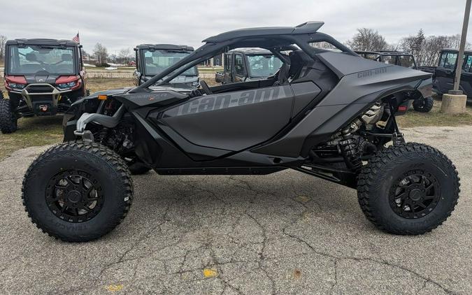 2024 Can-Am® Maverick R X RS with Smart-Shox Triple Black