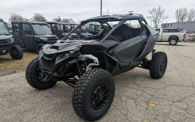 2024 Can-Am® Maverick R X RS with Smart-Shox Triple Black