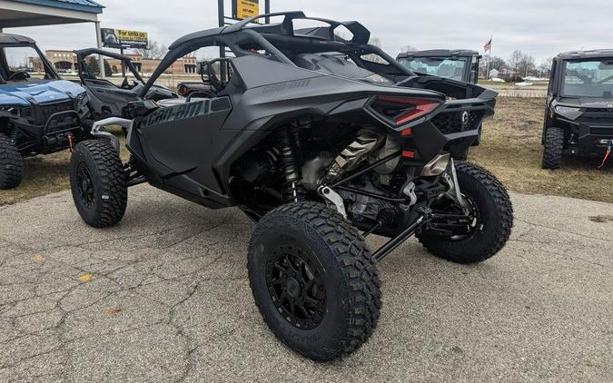 2024 Can-Am® Maverick R X RS with Smart-Shox Triple Black