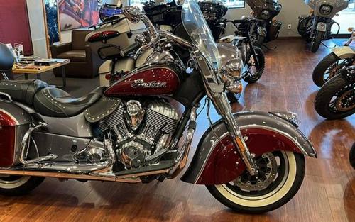 2017 Indian Motorcycle® Springfield™ Steel Gray Over Burgundy Metallic