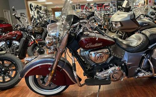 2017 Indian Motorcycle® Springfield™ Steel Gray Over Burgundy Metallic