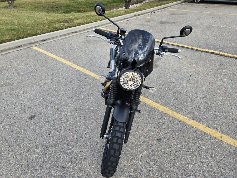 2022 Triumph Street Scrambler Gold Line Matte Pacific Blue