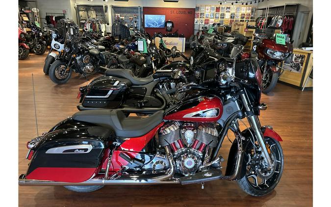 2020 Indian Motorcycle CHFTN ELITE, THNDR BLK CRYSTL/RD CANY, 49ST Elite