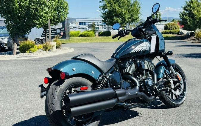 2025 Indian Sport Chief Cascade Green Metallic