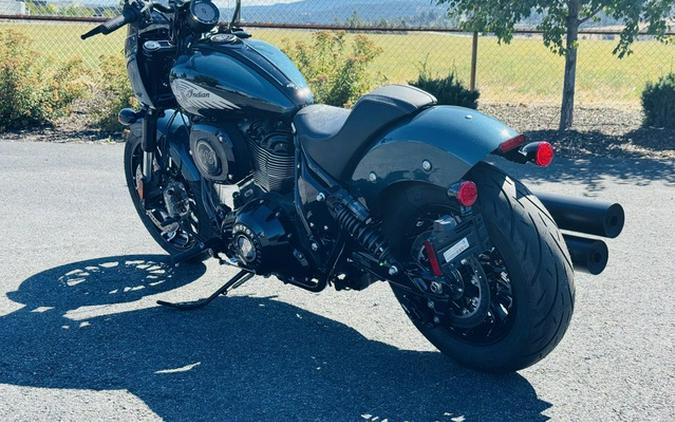 2025 Indian Sport Chief Cascade Green Metallic