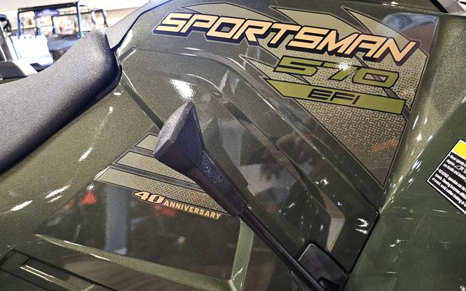 2026 POLARIS Sportsman 570 Premium 40th Anniversary Edition Treeline Green Metallic - 110926