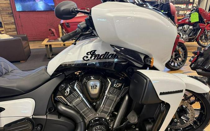2026 Indian Motorcycle® Roadmaster® PowerPlus Dark Horse® 112 w/PowerBand Ghost White Metallic with