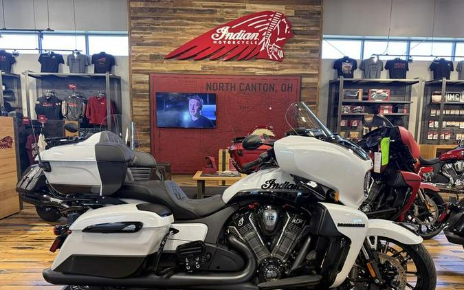 2026 Indian Motorcycle® Roadmaster® PowerPlus Dark Horse® 112 w/PowerBand Ghost White Metallic with