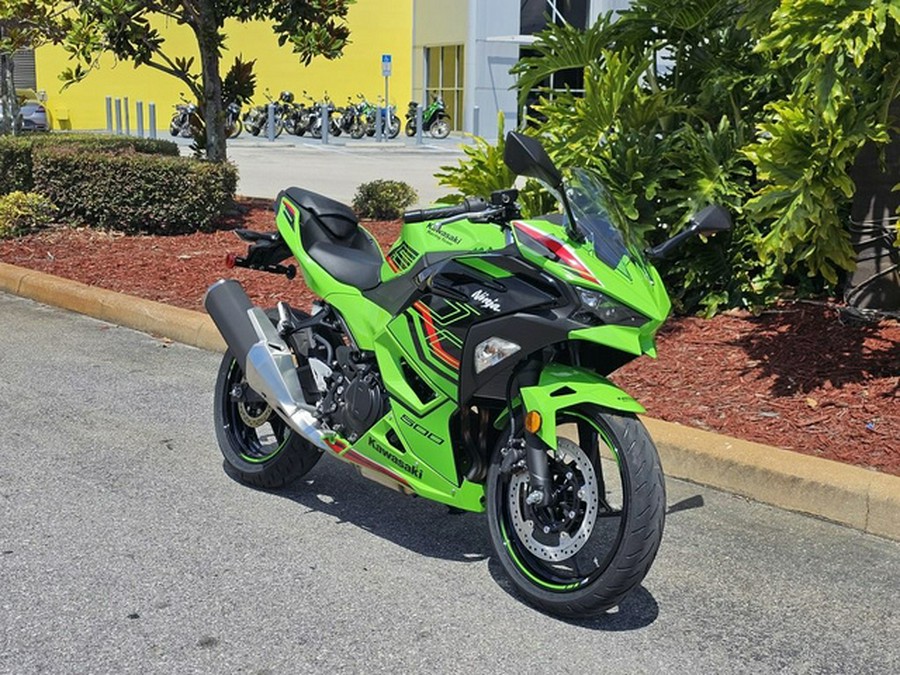 2024 Kawasaki Ninja 500 KRT Edition