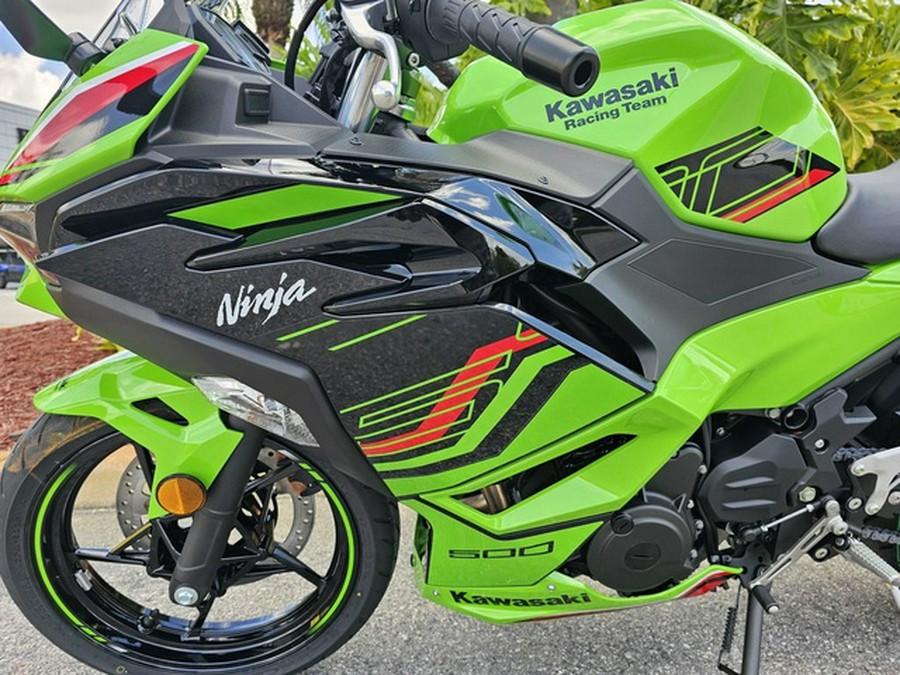 2024 Kawasaki Ninja 500 KRT Edition