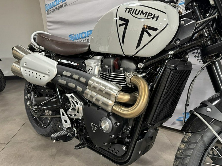 2025 Triumph Scrambler 1200 X Sapphire Black