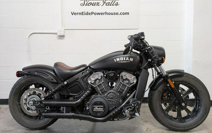 2022 Indian Scout Bobber ABS Black Smoke
