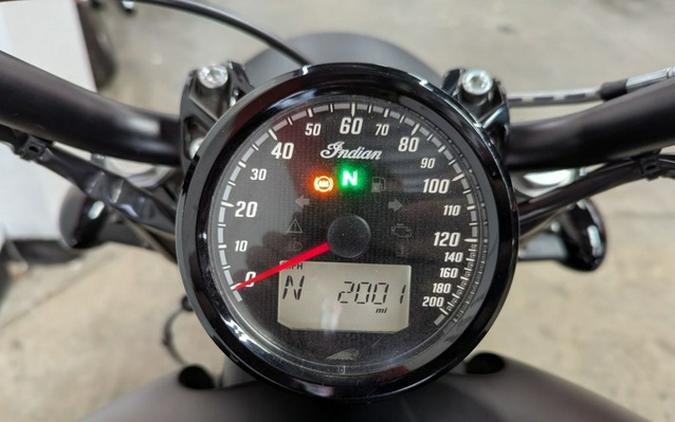 2022 Indian Scout Bobber ABS Black Smoke