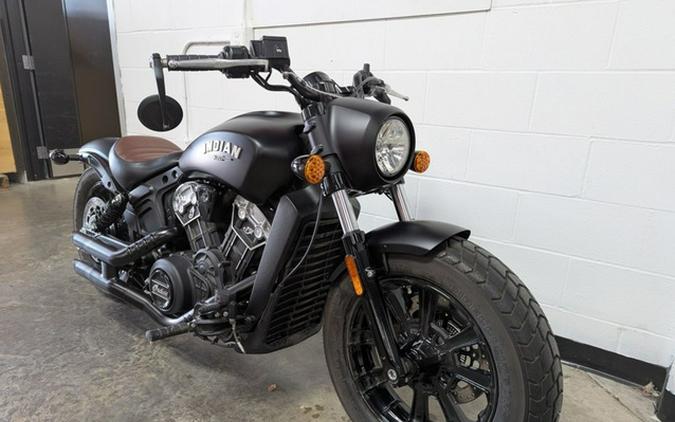 2022 Indian Scout Bobber ABS Black Smoke