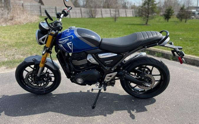 2024 Triumph Speed 400 Caspian Blue / Storm Grey