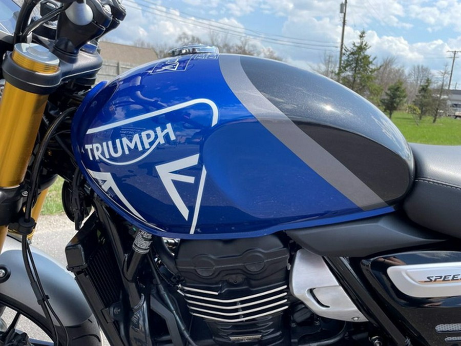 2024 Triumph Speed 400 Caspian Blue / Storm Grey