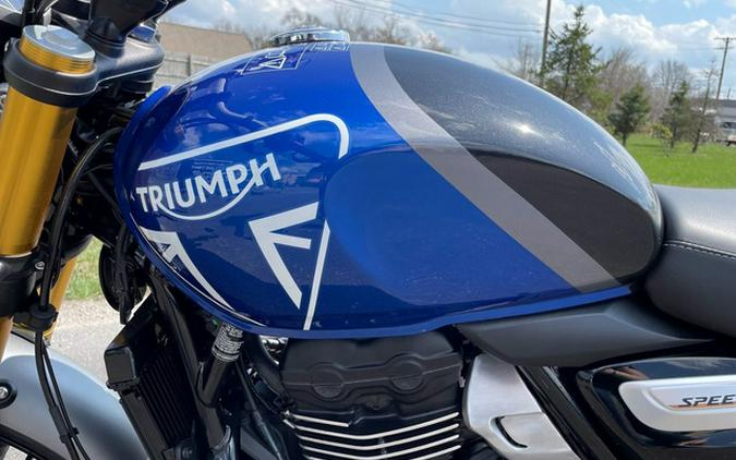 2024 Triumph Speed 400 Caspian Blue / Storm Grey