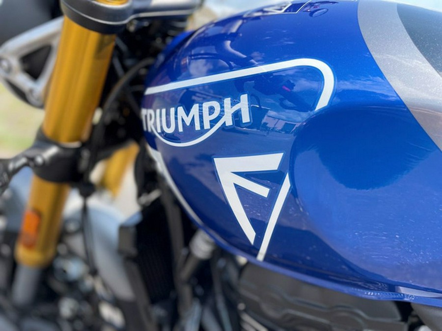 2024 Triumph Speed 400 Caspian Blue / Storm Grey