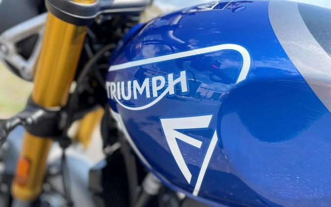 2024 Triumph Speed 400 Caspian Blue / Storm Grey