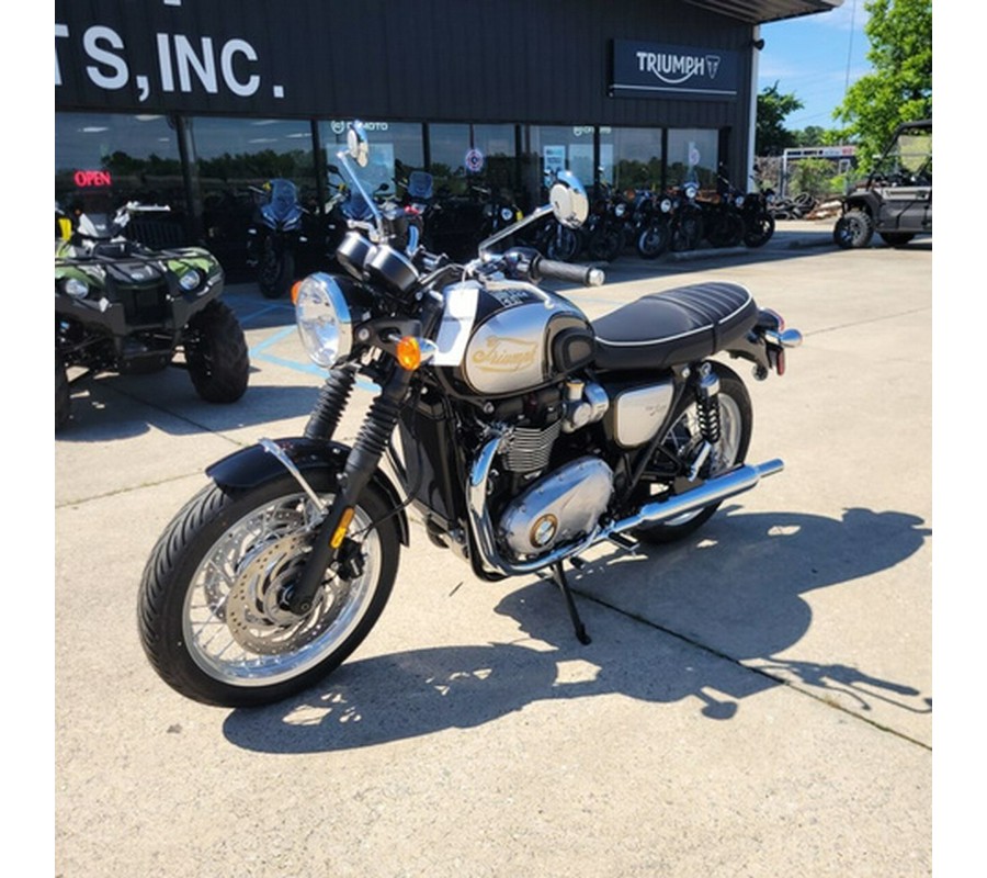 2025 Triumph Bonneville T120 Sapphire Black/Aluminium Silver
