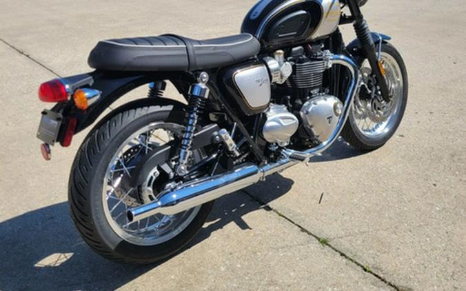 2025 Triumph Bonneville T120 Sapphire Black/Aluminium Silver