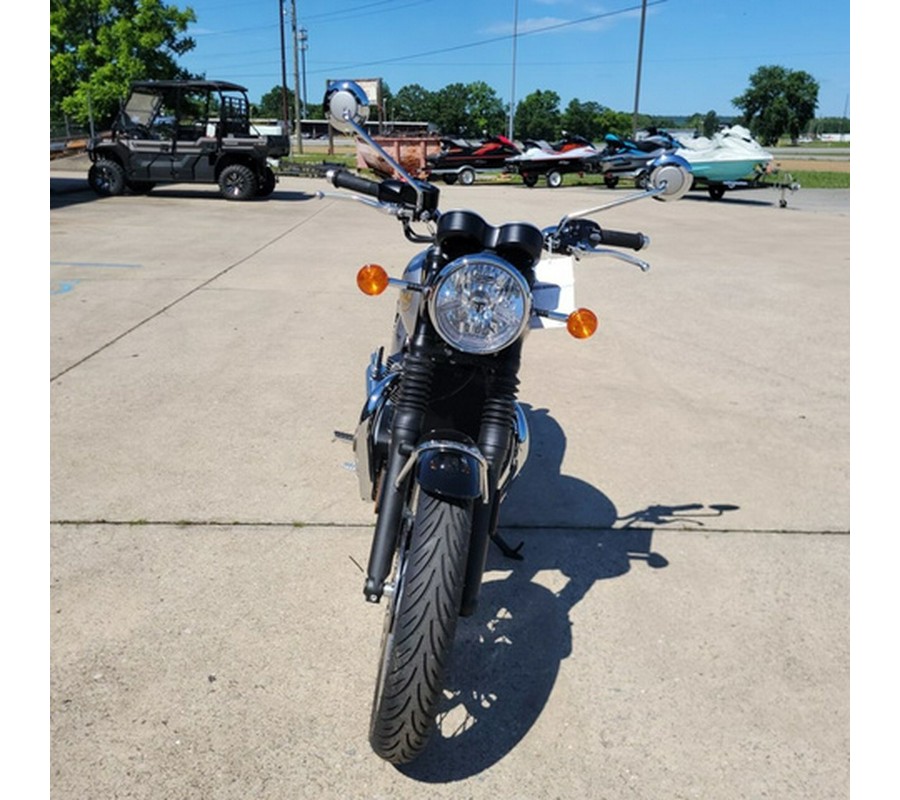 2025 Triumph Bonneville T120 Sapphire Black/Aluminium Silver