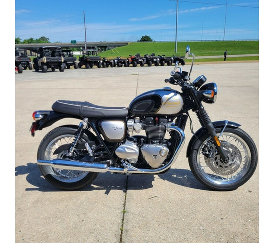 2025 Triumph Bonneville T120 Sapphire Black/Aluminium Silver