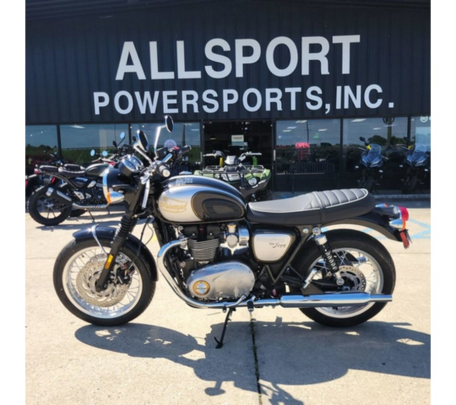2025 Triumph Bonneville T120 Sapphire Black/Aluminium Silver