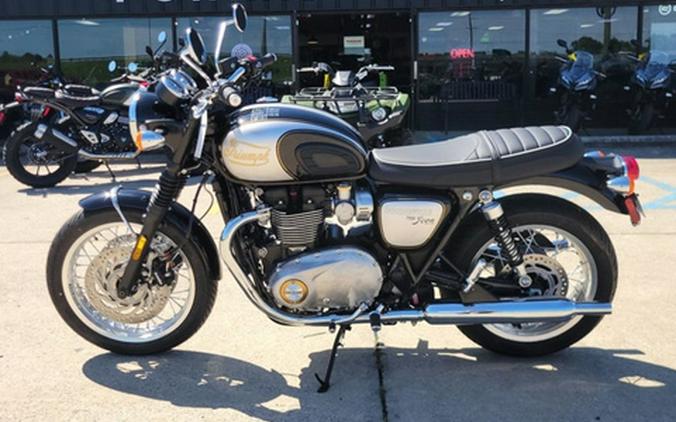 2025 Triumph Bonneville T120 Sapphire Black/Aluminium Silver